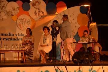 Pregón de las fiestas de Lomo Magullo 2018 (Foto Francisco Javier Santana-TA)